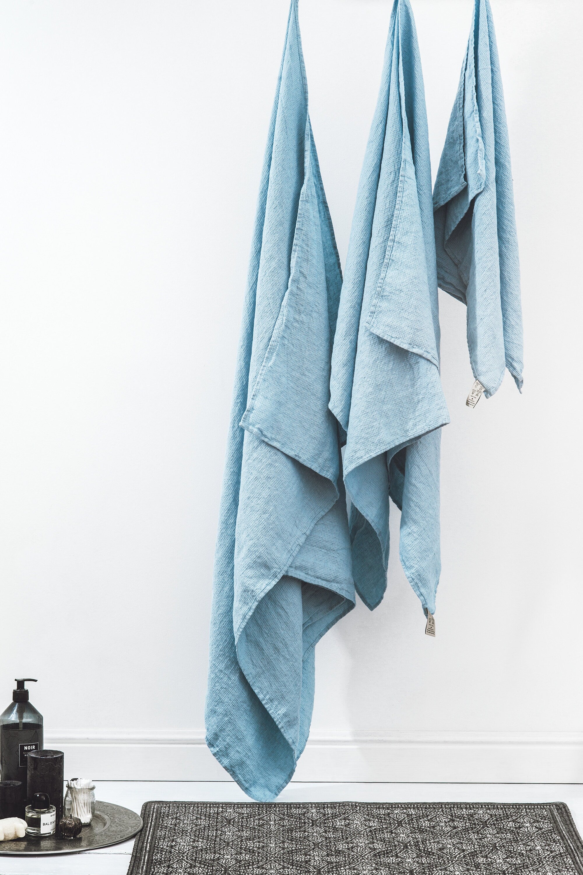 Linen best sale travel towel